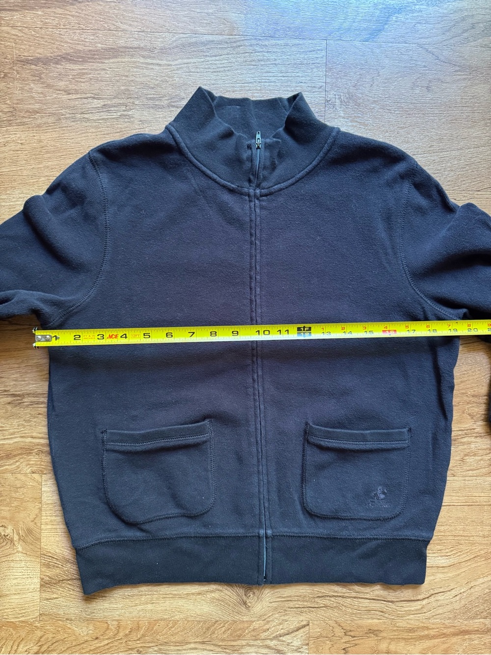 Vintage Tommy Bahama Women’s  Black Full-Zip Sweater Jacket